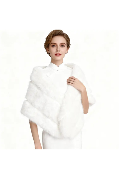 laviyonsa Large Size Lolita Kürl Etol & Shawl (160*50)