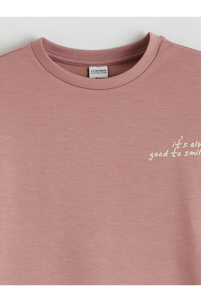 LC Waikiki Crew Neck Girl's Sweatshirt and Sweatpants