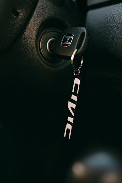 Yalıgraf Reklam Tabela Breloc auto din plexiglas Honda Civic 3D