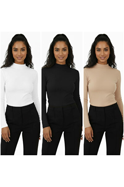 CAXBERN Women's Thick Body Suit 3-Piece Set Economic and Affordable