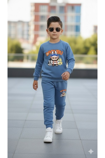 KOKOŞ BEBEK Set de trening pentru băiat cu imprimeu - 5/8 ani - 31567