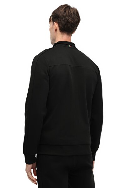 lumberjack Ml Renato 18Itl1013 5Pr Black Men's Tracksuit Top