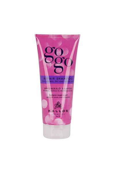 Kallos Cosmetics GOGO Kallos regenerating shampoo for normal, dry and damaged hair, 200 ml
