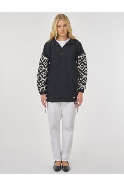 KYR Patterned Sweatshirt Black