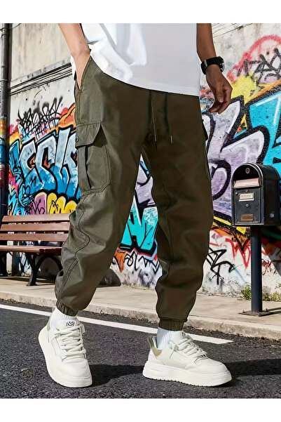 VIKUNYA Men's Premium Quality Cotton Cargo Pants with Side Pockets New Season