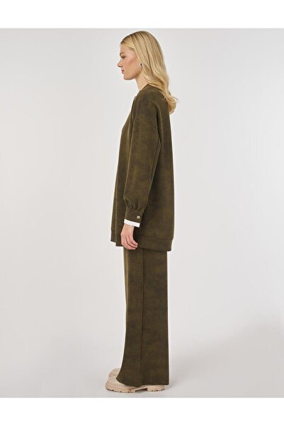 KYR Washable Comfortable Fit Two-Piece Suit Khaki