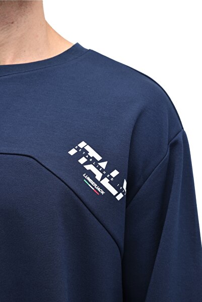 lumberjack ML RENATO 16SD1161 5PR Lacivert Erkek Світшот