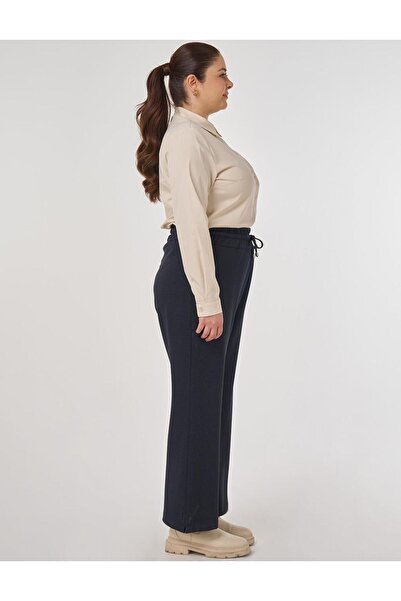 Kayra Relaxed Fit Rayon Pants Smoked