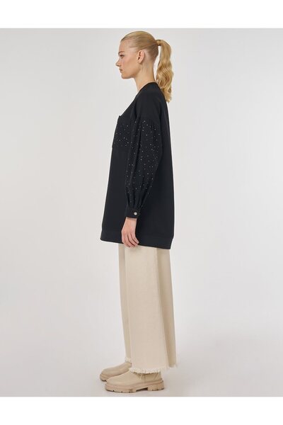 KYR Hotfix Printed Sweatshirt Black