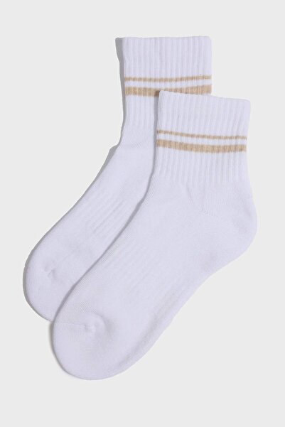 DeFacto Women's 3-Pack Cotton Towel Socks G6378Axns