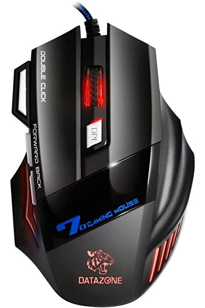 Datazone Gaming Mouse RGB Backlit X7 7D Ultra-Fast Wired (Black)