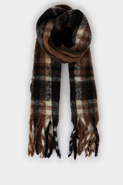 DeFacto Men's Checkered Woven Scarf F4184Ax25Wn