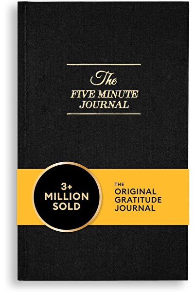 Intelligent Change Five Minute Journal - A5 Undated (200 pages) - Dark Black
