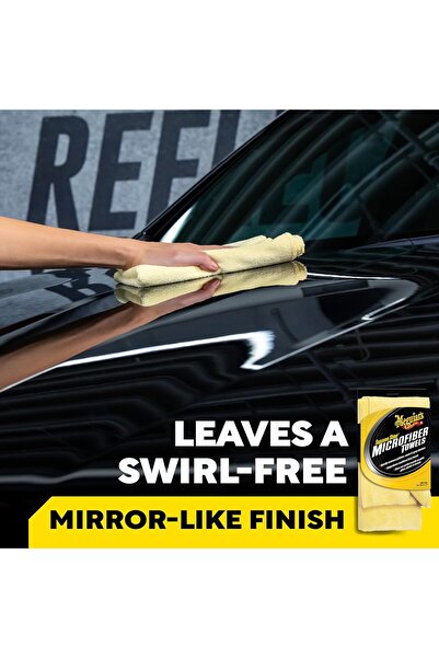 genernic Meguiar's X2020 Supreme Shine Microfiber Towels, Pack of 3, Yellow