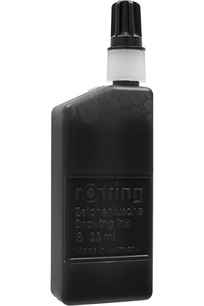 Rotring Isograph Technical Drawing Pen Ink, 23 ml, Black