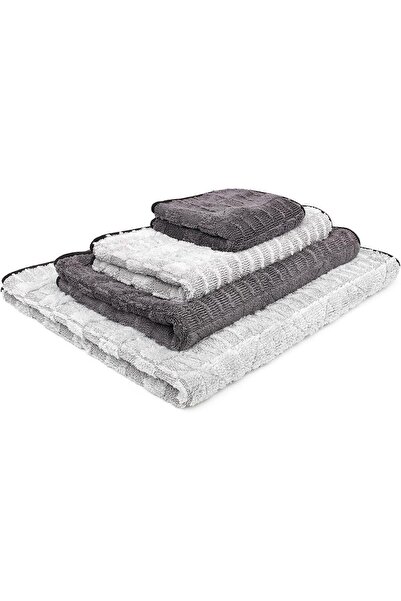 The Rag Company - The Gauntlet Drying Towel, 70/30 Korean Microfiber, 900gsm, 20 x 30 in, Ice Grey