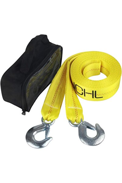 genernic حزام سحب من النايلون من JCHL مع خطافات بطول 2 بوصة × 20 قدمًا، حبل إ...