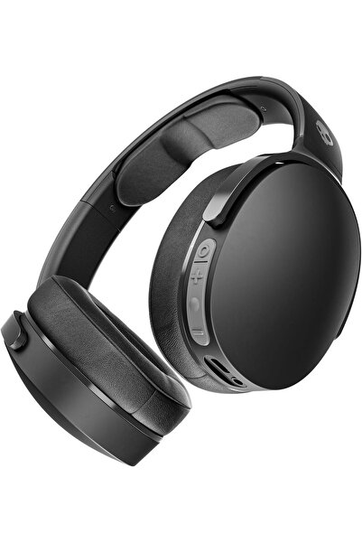Skullcandy سماعة رأس Hesh Evo فوق الأذن، لون أسود حقيقي