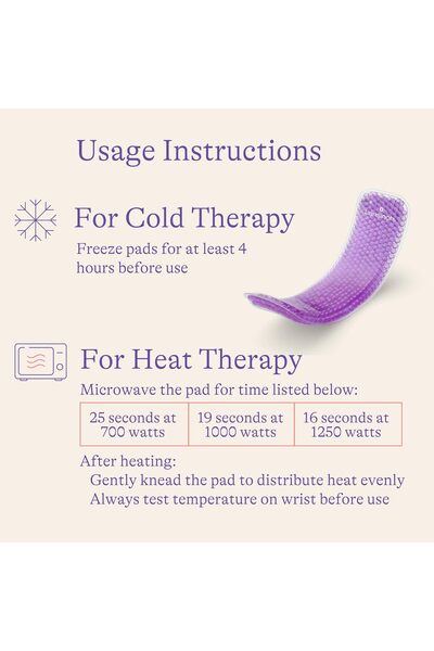 Lansinoh Hot and Cold Pads for Postpartum Essentials, 2 Count