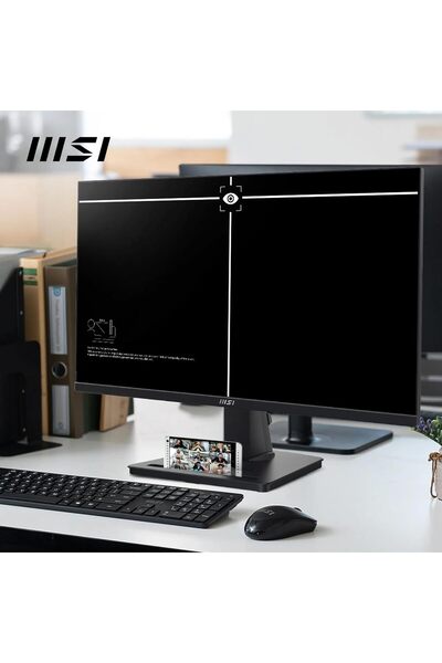 MSI PRO MP251 24.5" FHD IPS Monitor, 100Hz, Built-in Speakers, HDMI & VGA