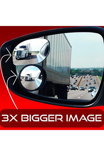 Utopicar Blind Spot Mirrors (Frameless Design, 2 Pack)