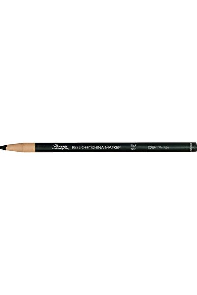 Sharpie Peelable China Marker, 12-Count, Black (Model 2089) - Medium