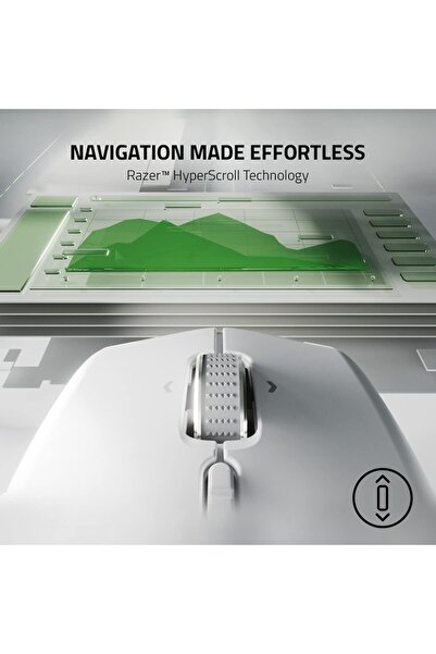 RAZER Pro Click Mini Portable Wireless Mouse - White