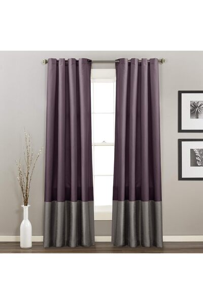 Lush Decor Prima Window Panel Pair by Lush Decor, 54 x 84 in, Faux Silk, Solid
