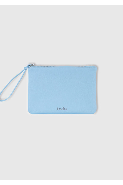 United Colors of Benetton Geantă clutch unisex albastru deschis