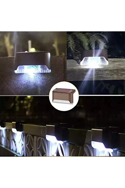 Choice 1 عبوة من 1/4/8/12 قطعة من مصابيح LED تعمل بالطاقة الشمسية باللون البن...