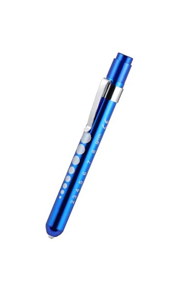 Choice14 Yellow Light Blue(Convex head) Portable Mini LED Flashlight Medical ...