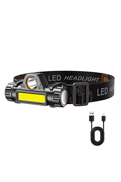 Choice1 TD02 Rechargeable COB LED USB Headlamp Strong Magnetic Powerful Headl...