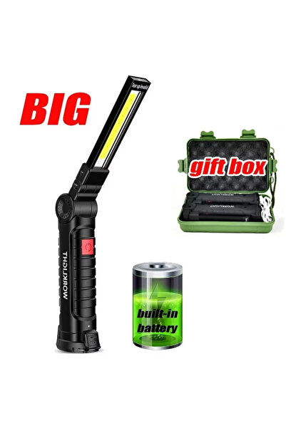 Choice big 1PCS with box High Power LED Work Light 5 Lighting Mode Rechargeab...