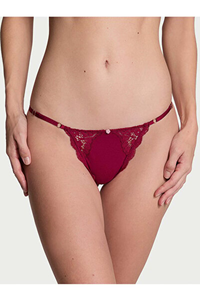 Victoria's Secret Dantelli Ayarlanabilir V-String Külot