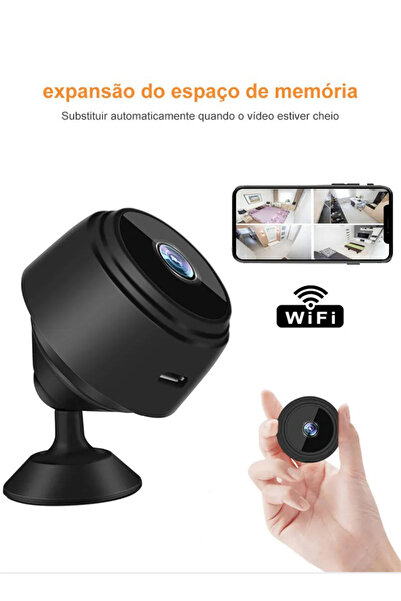 Makrystorm كاميرا أمان صغيرة، كاميرا A9 صغيرة، كاميرا منزلية داخلية وخارجية عالية الدقة بدقة 1080 بكسل، للأطفال/الحيوانات الأليفة/المربية