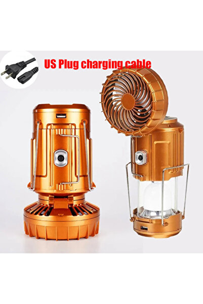 Choice (صغير) ذهبي أمريكي محمول يعمل بالطاقة الشمسية ومروحة كهربائية 1500 ملل...