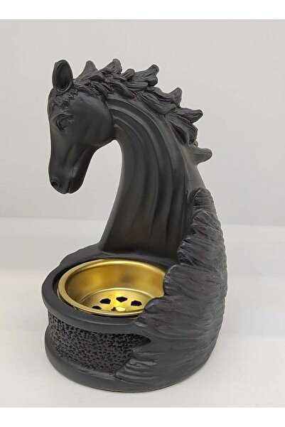 Damanhoor مبخرة فحم على شكل حصان من رادين - بخور عود اللبان الراتنجي