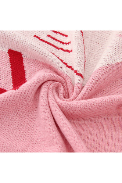 Ominii Baby swaddle blanket, 3D flamingo blanket, air conditioning blanket, children's knitted blanket