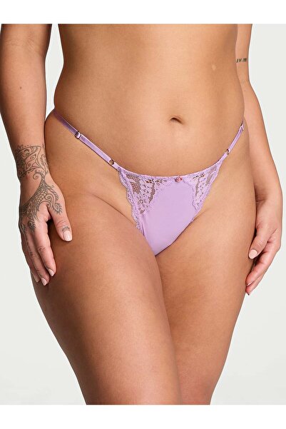 Victoria's Secret Dantelli Ayarlanabilir V-String Külot