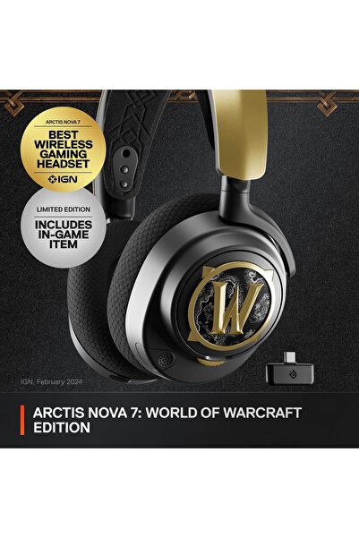 SteelSeries Arctis Nova 7 Wireless - World of Warcraft Edition