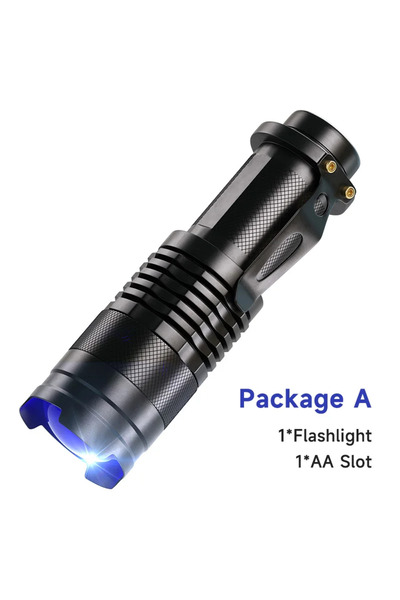 Choice مصباح يدوي SK68 UV مصباح يدوي LED UV ضوء أسود محمول بطول موجة 395 نانومتر ضوء بنفسجي فحص بول الحيوانات الأليفة