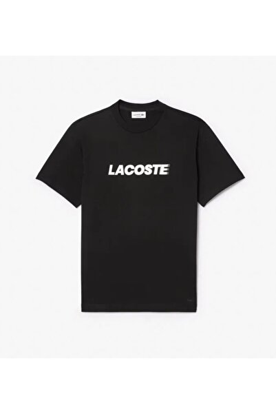 Lacoste Erkek Siyah T-Shirt
