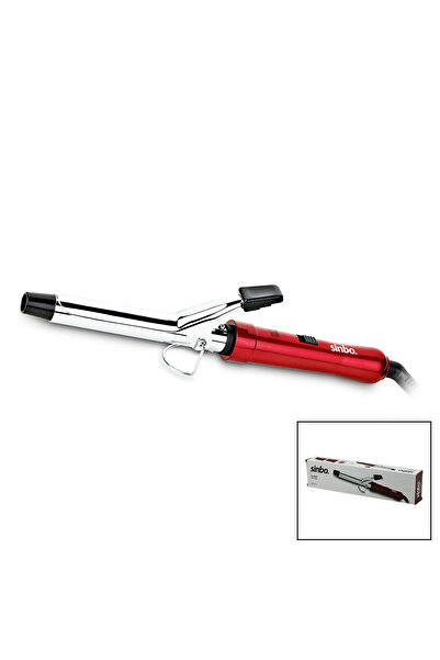 shopwave Red Hair Curler - Styling Ptc Heater - 200 Degree Temperature 360 Degree Rotatable Cable 30W