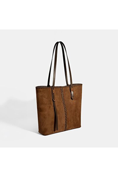 Desa Women's taba suede leather shoulder bag