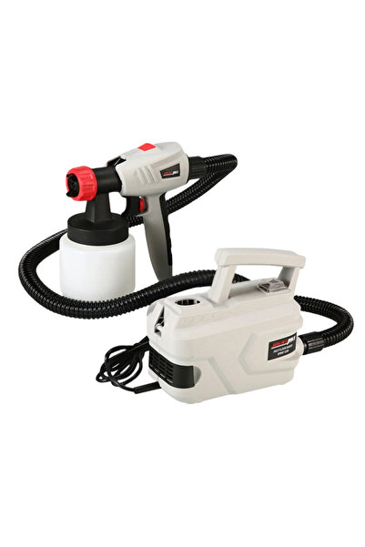 BASE Pistol de vopsit 800W 2 duze reglabile cupa 800ML 1.8 m furtun