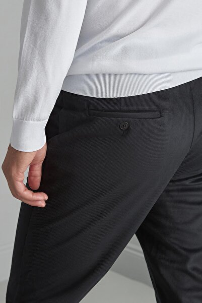 İgs Чоловічі чорні штани Regularfit / Зручний крій