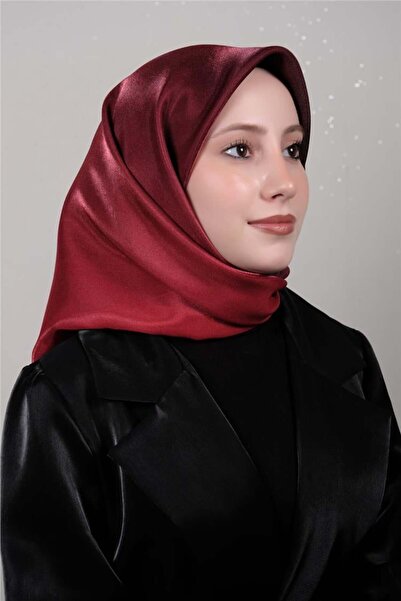 PİRAMİT Elizya Degrade Eşarp 4010-4 Siyah-Kırmızı