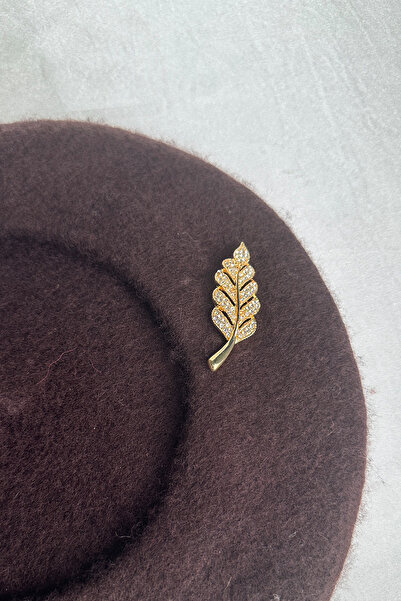 Modex Brooch Detail French Painter Felt Beret