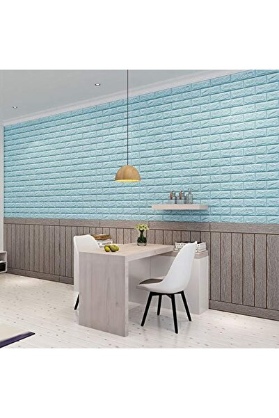 OEM Set of 10 Wallpaper Tiles, Self-Adhesive, 70 x 77 cm, 3.5 mm Thickness, Covers 5.3 sq m,