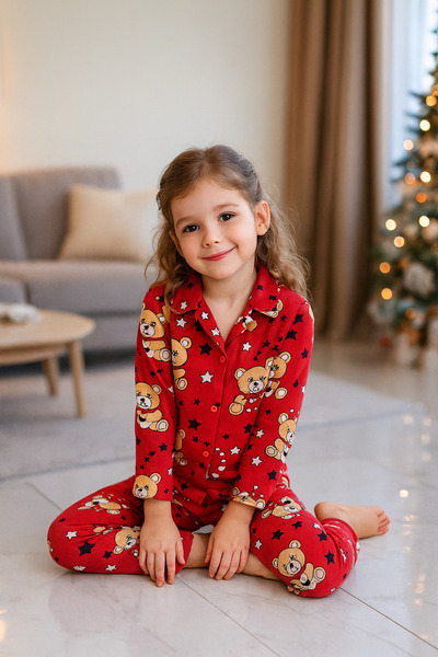 forte bella Patterned children's top-pajama set